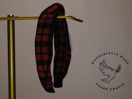 Buffalo Plaid Headband