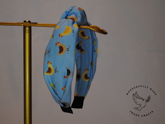 Blue Chicken Headband
