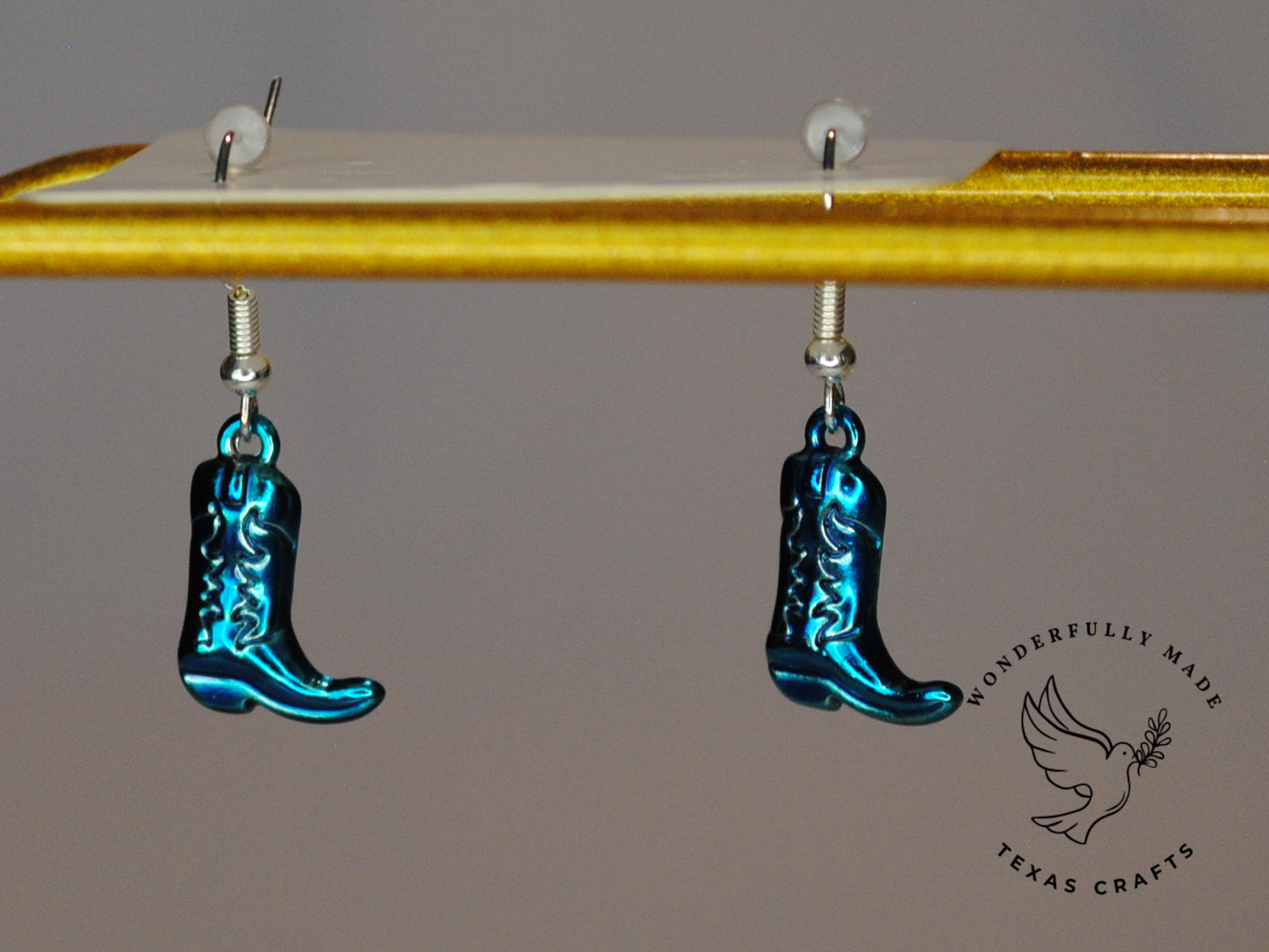 Cowgirl Boot Earrings