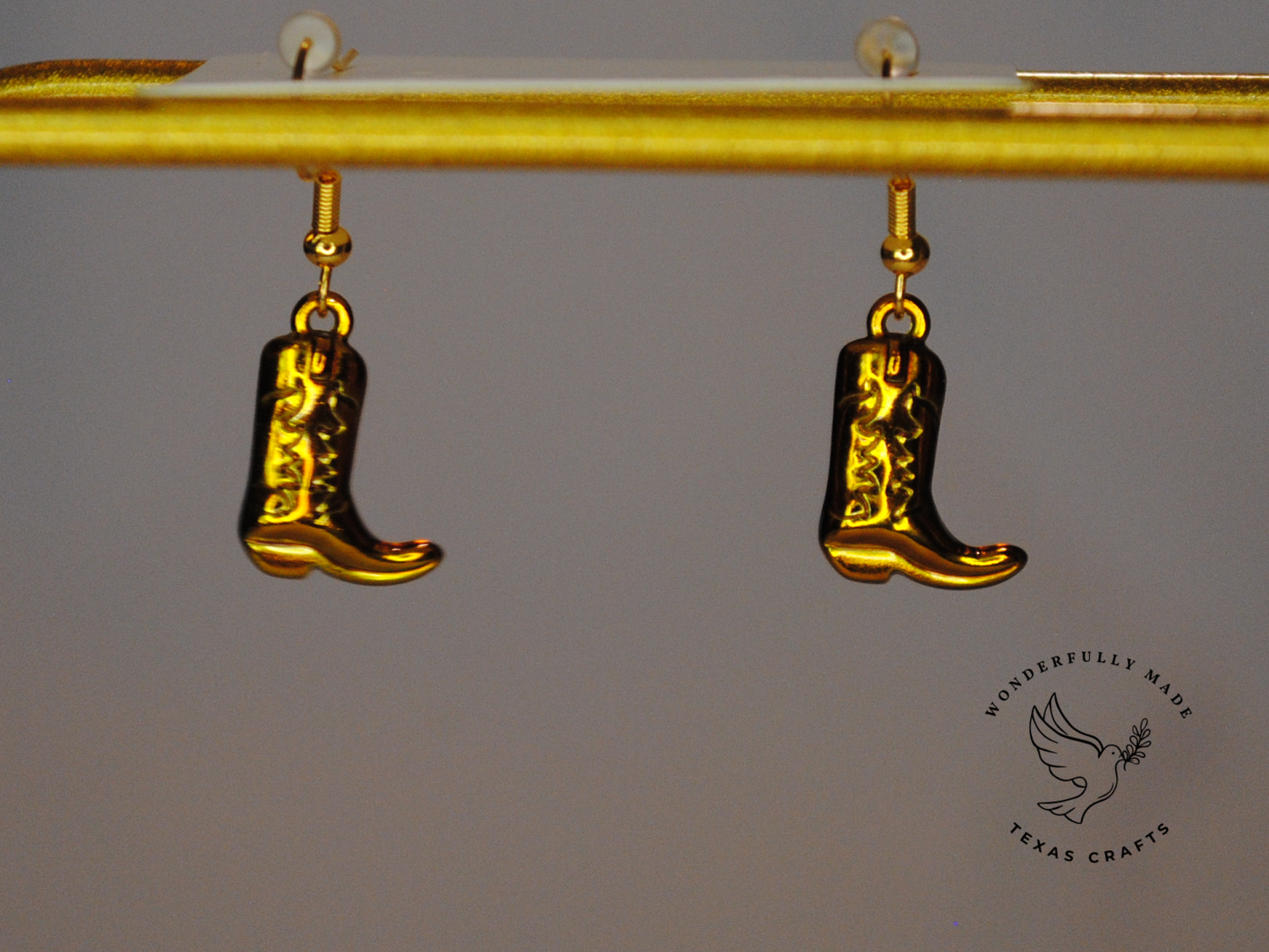 Cowgirl Boot Earrings