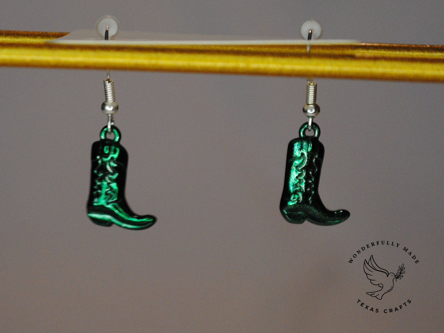 Cowgirl Boot Earrings