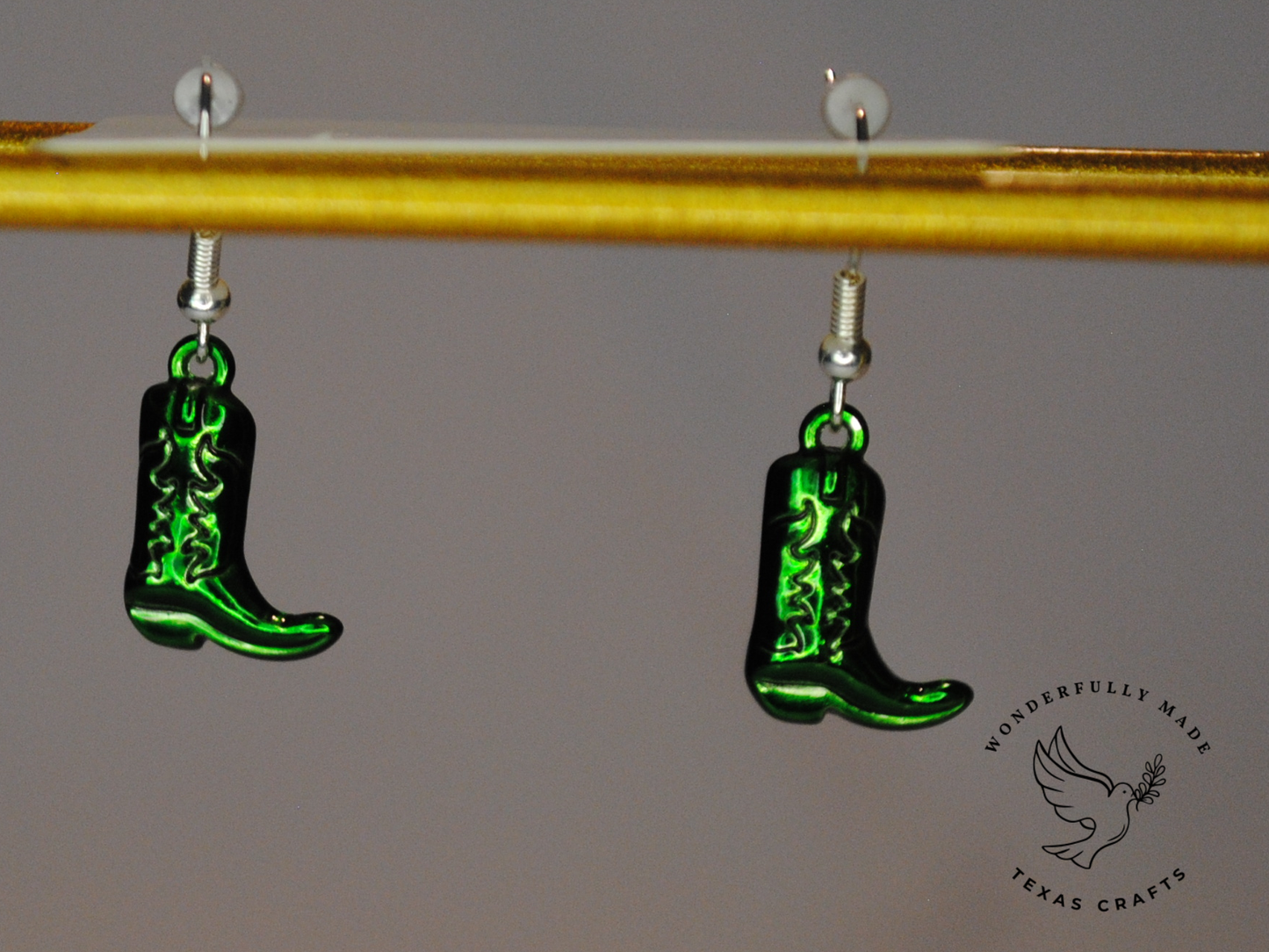 Cowgirl Boot Earrings