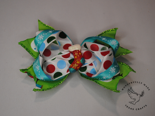 Stocking mini bow