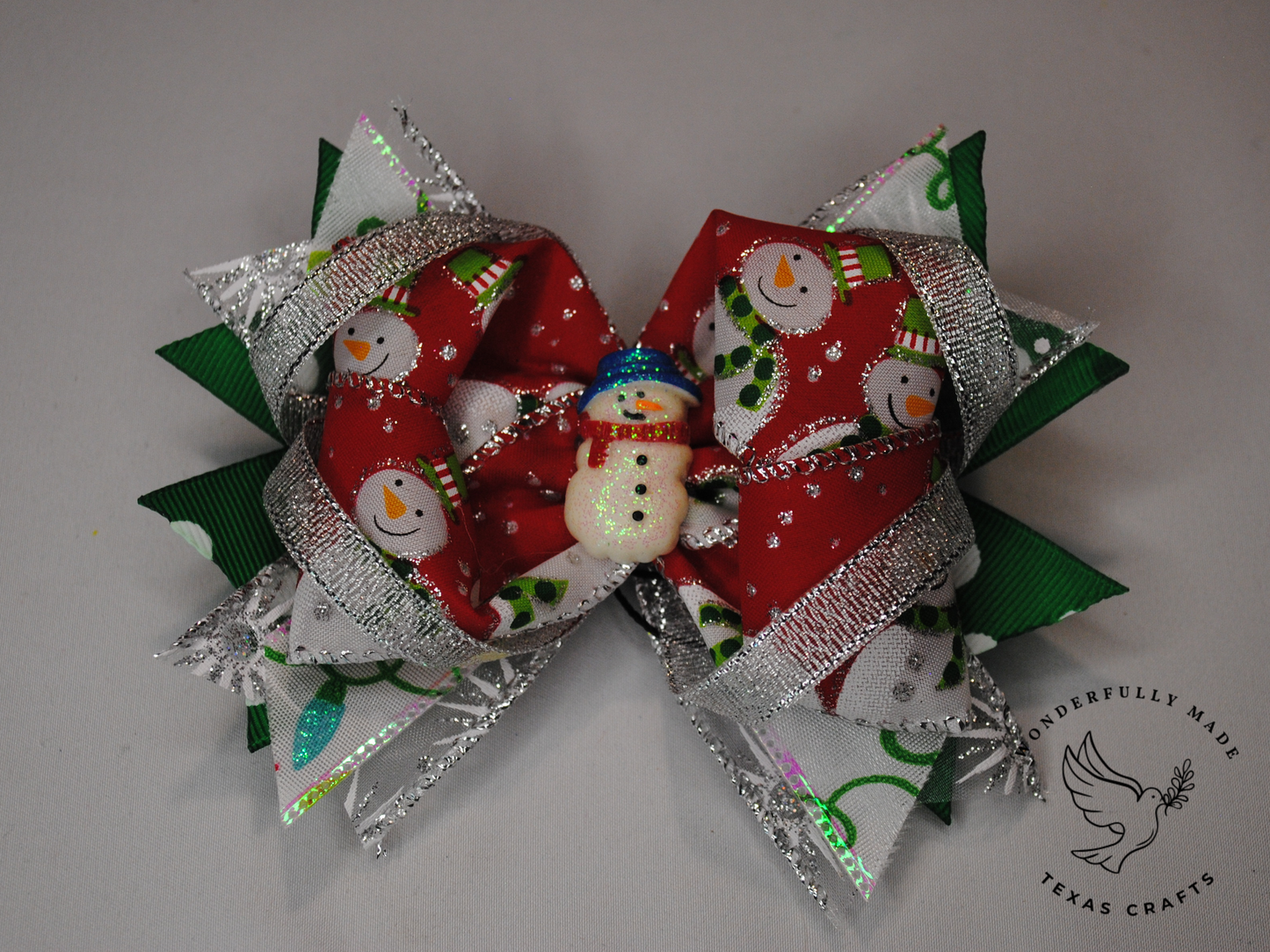 Snowman Bow